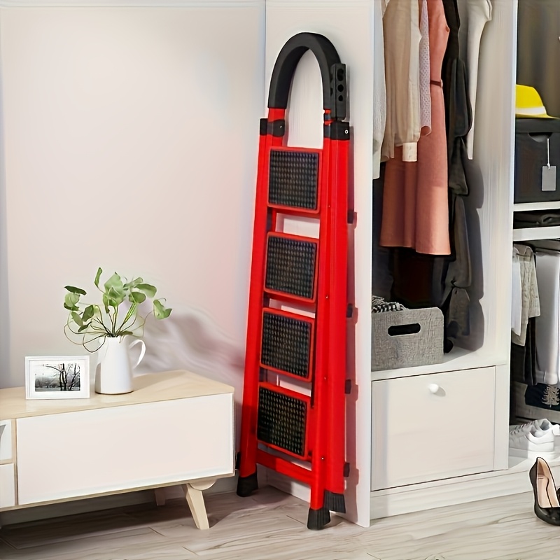 Ladder Toss Set - 4-step ladder set: multifunctional foldable lightweight,