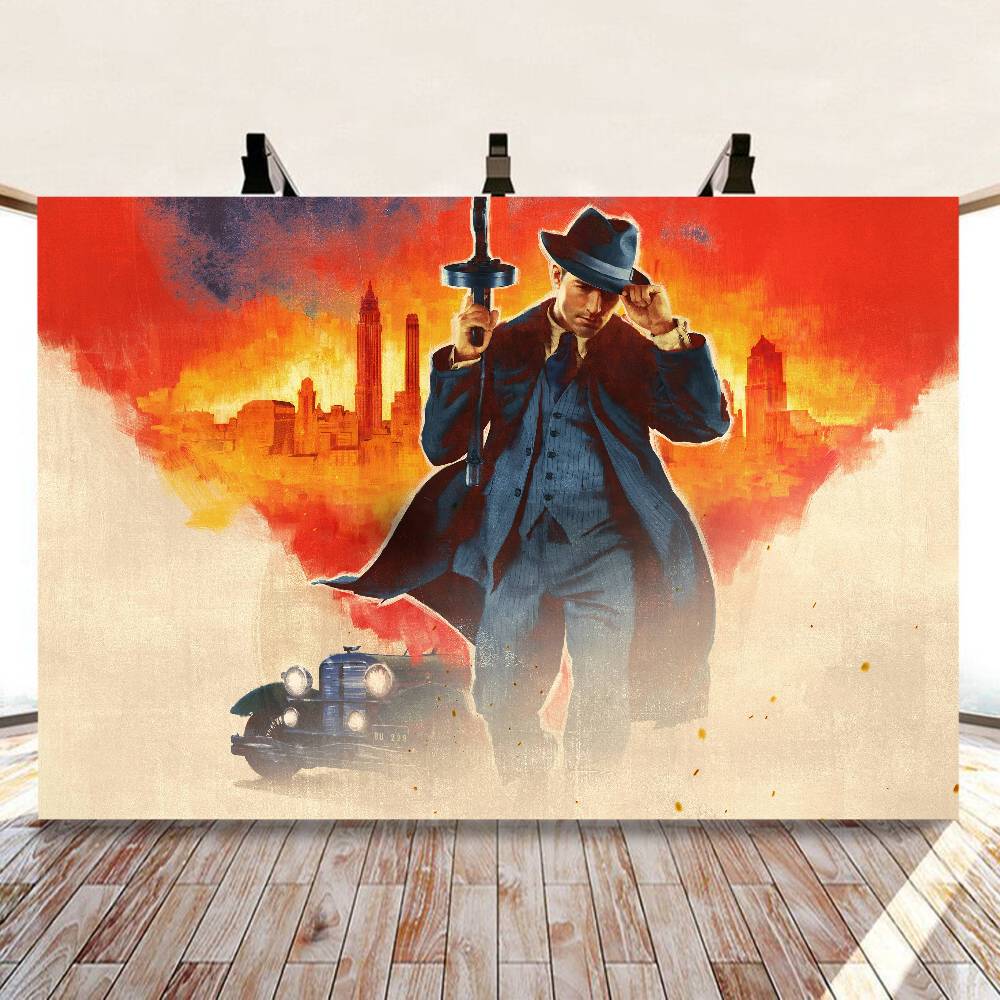 Party Games Mafia - M-Mafia Definitive Game Gangster Decoration Background