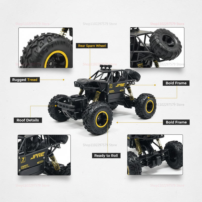 1:12 Scale All Terrain RC Cars - Party Games You Can Play recensione e prezzo