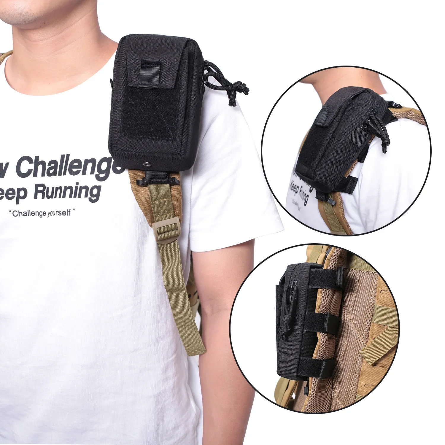 Molle Backpack Strap Bag Phone - Sack Race Bag recensione e prezzo