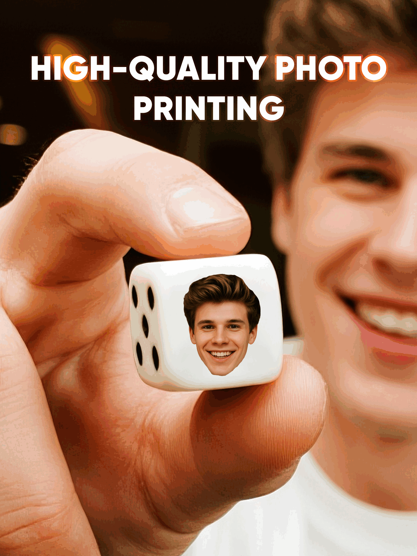 Custom Face Dice Personalized  - Party Games For Christmas recensione e prezzo