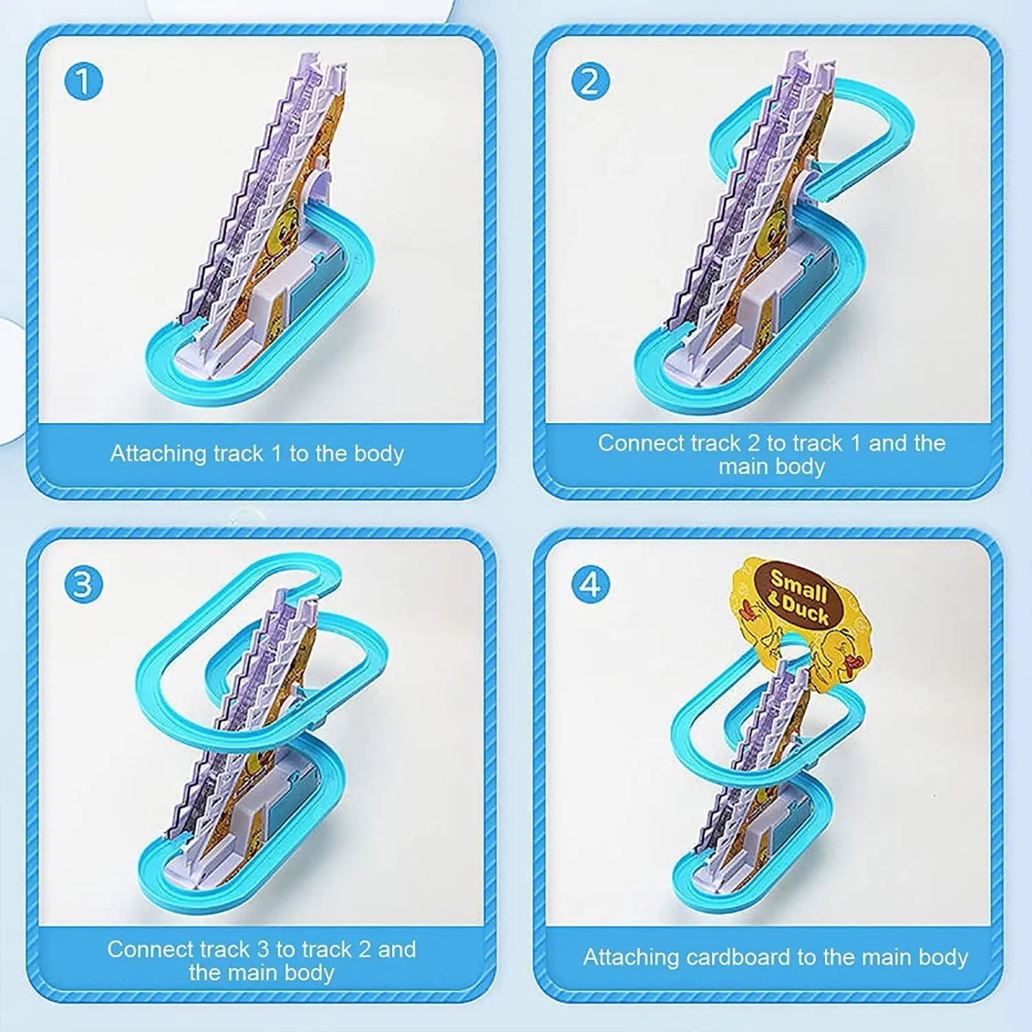 Climbing Stairs Track Toys Ele - Ladder Toss Set recensione e prezzo