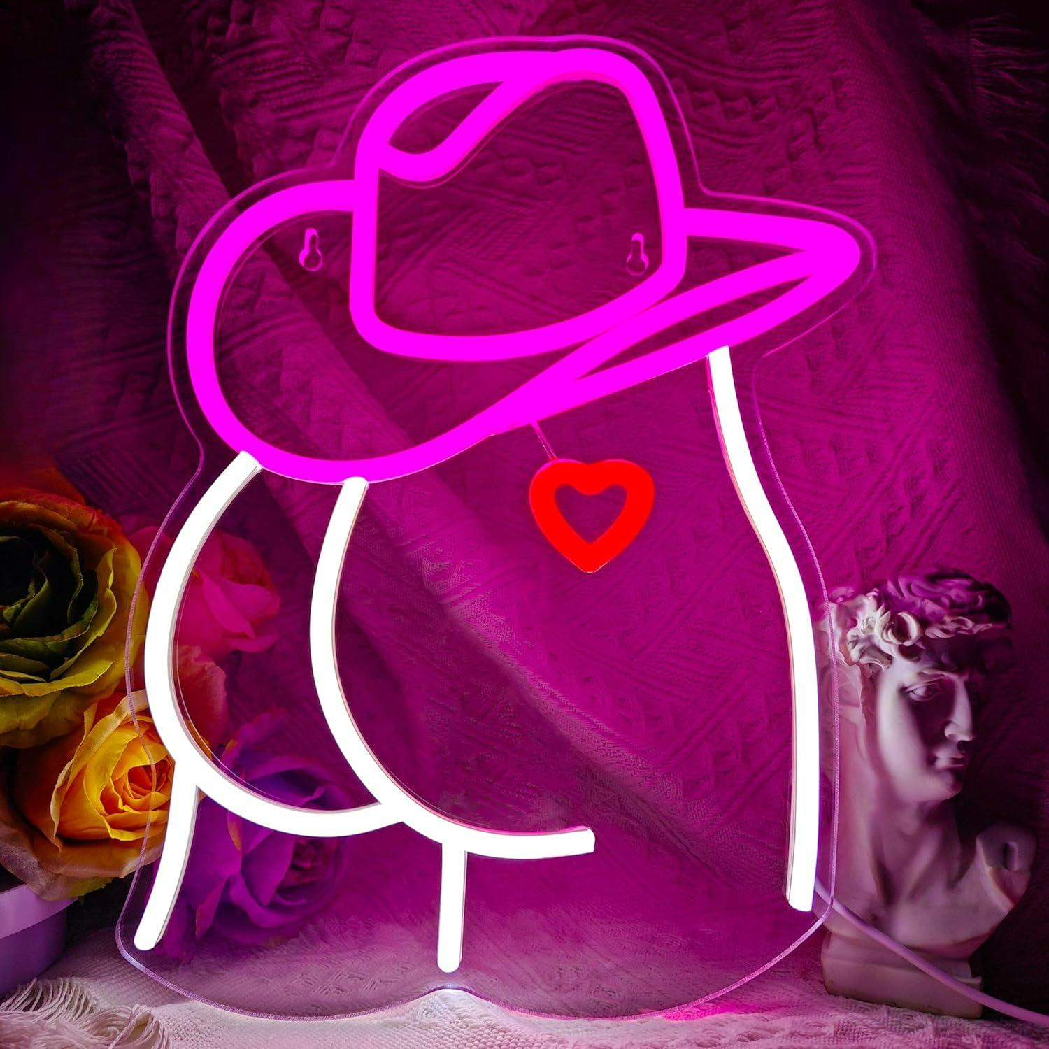 Cowgirl Neon Sign Dimmable LED - Party Games For Christmas recensione e prezzo
