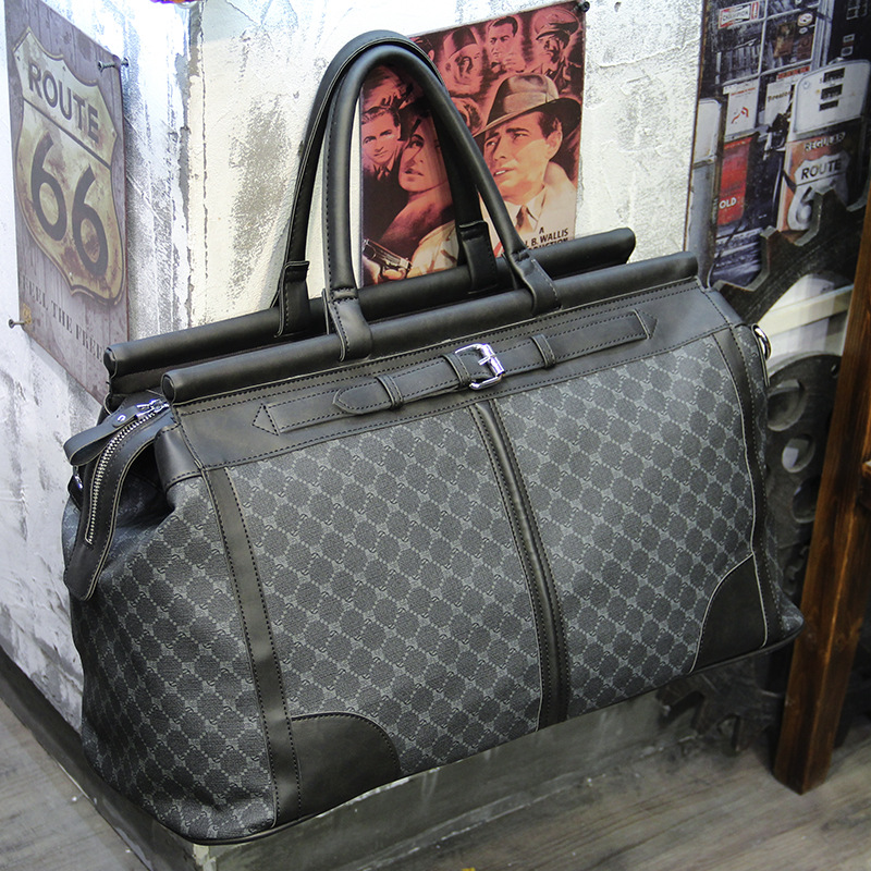 Fashion Plaid Travel Bag Men H - Sack Race Bag recensione e prezzo