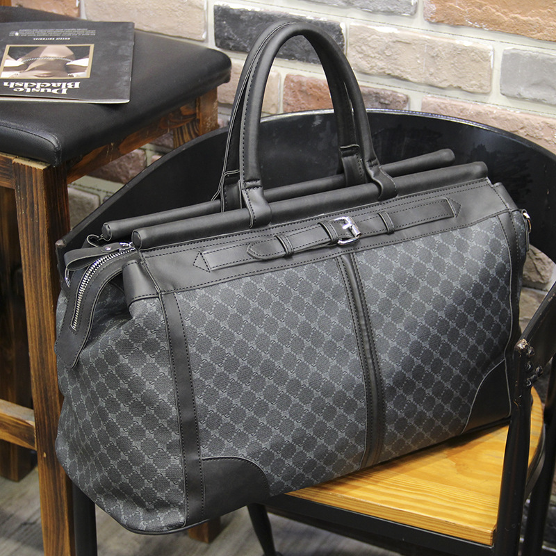 Fashion Plaid Travel Bag Men H - Sack Race Bag recensione e prezzo