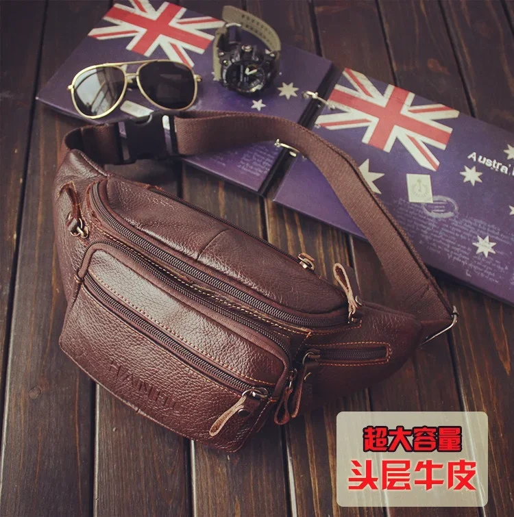 Genuine Cowhide Leather Waist  - Sack Race Bag recensione e prezzo