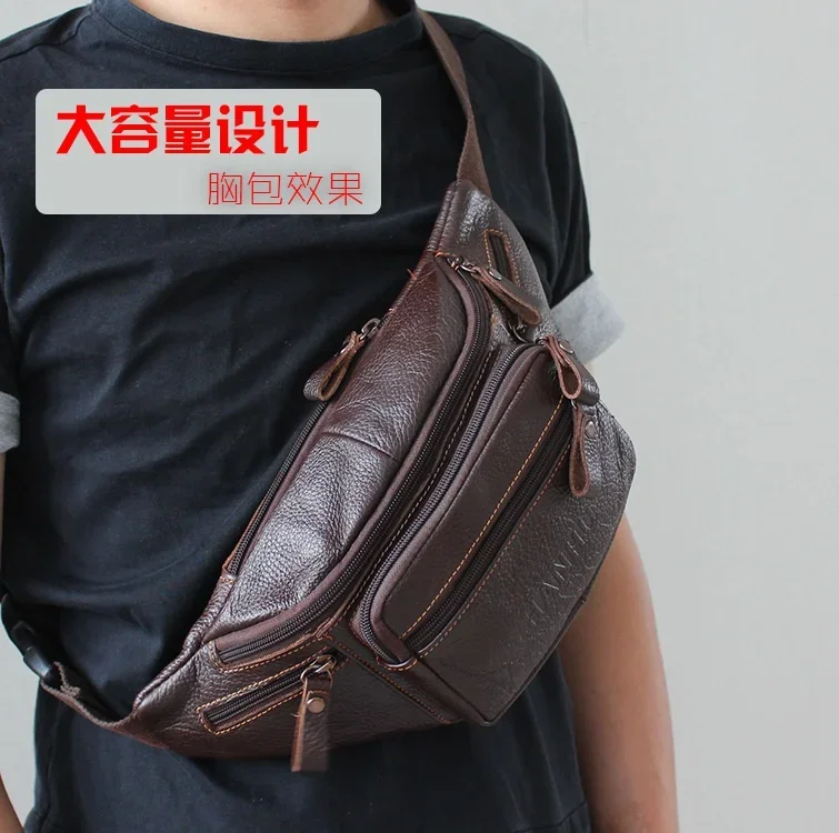 Genuine Cowhide Leather Waist  - Sack Race Bag recensione e prezzo