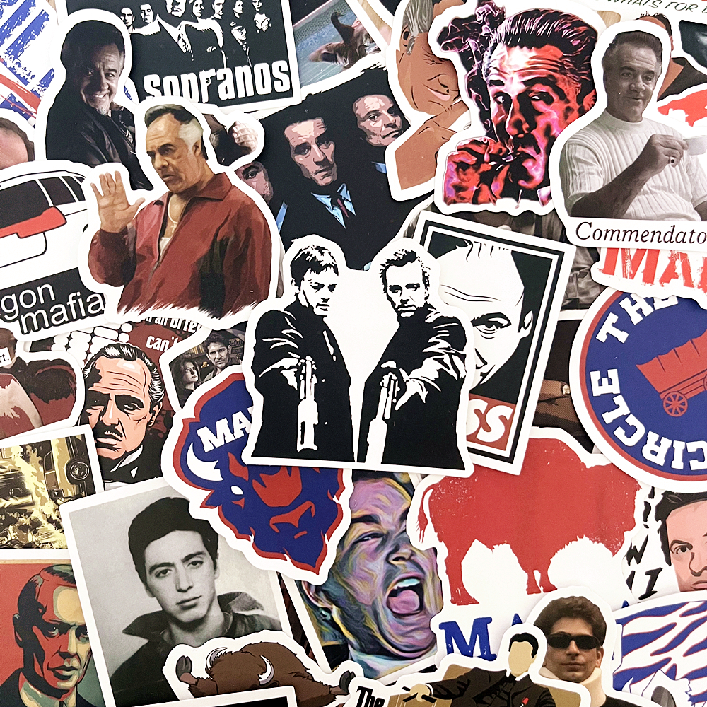 50Pcs/Pack Mafia Stickers Lapt - Party Games Mafia recensione e prezzo