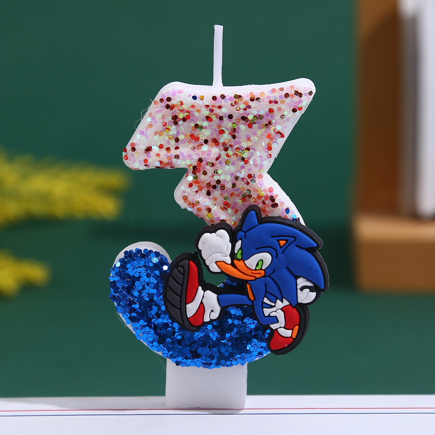 Blue Sonices Candle 0-9 Number - Party Games Baby Shower recensione e prezzo