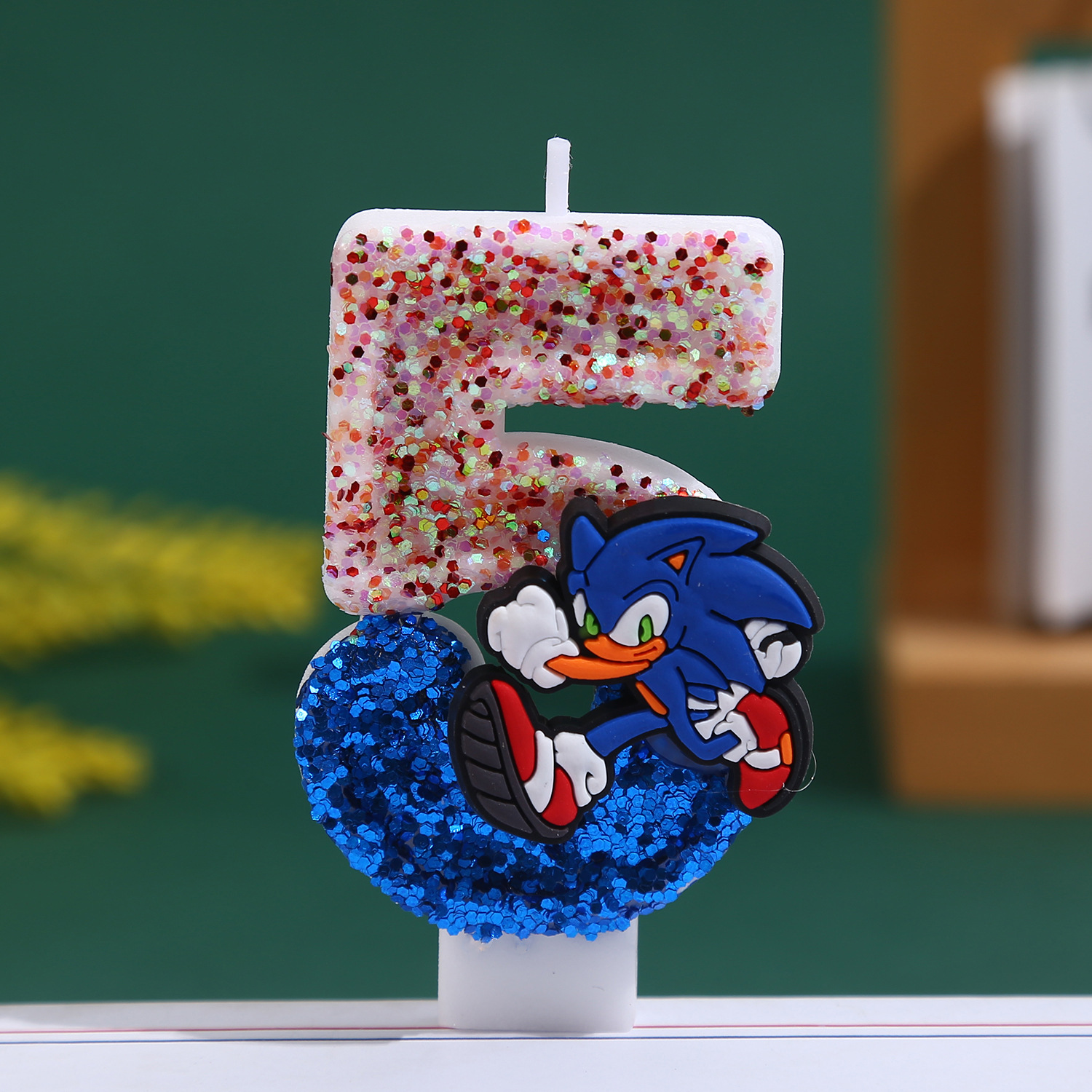 Blue Sonices Candle 0-9 Number - Party Games Baby Shower recensione e prezzo