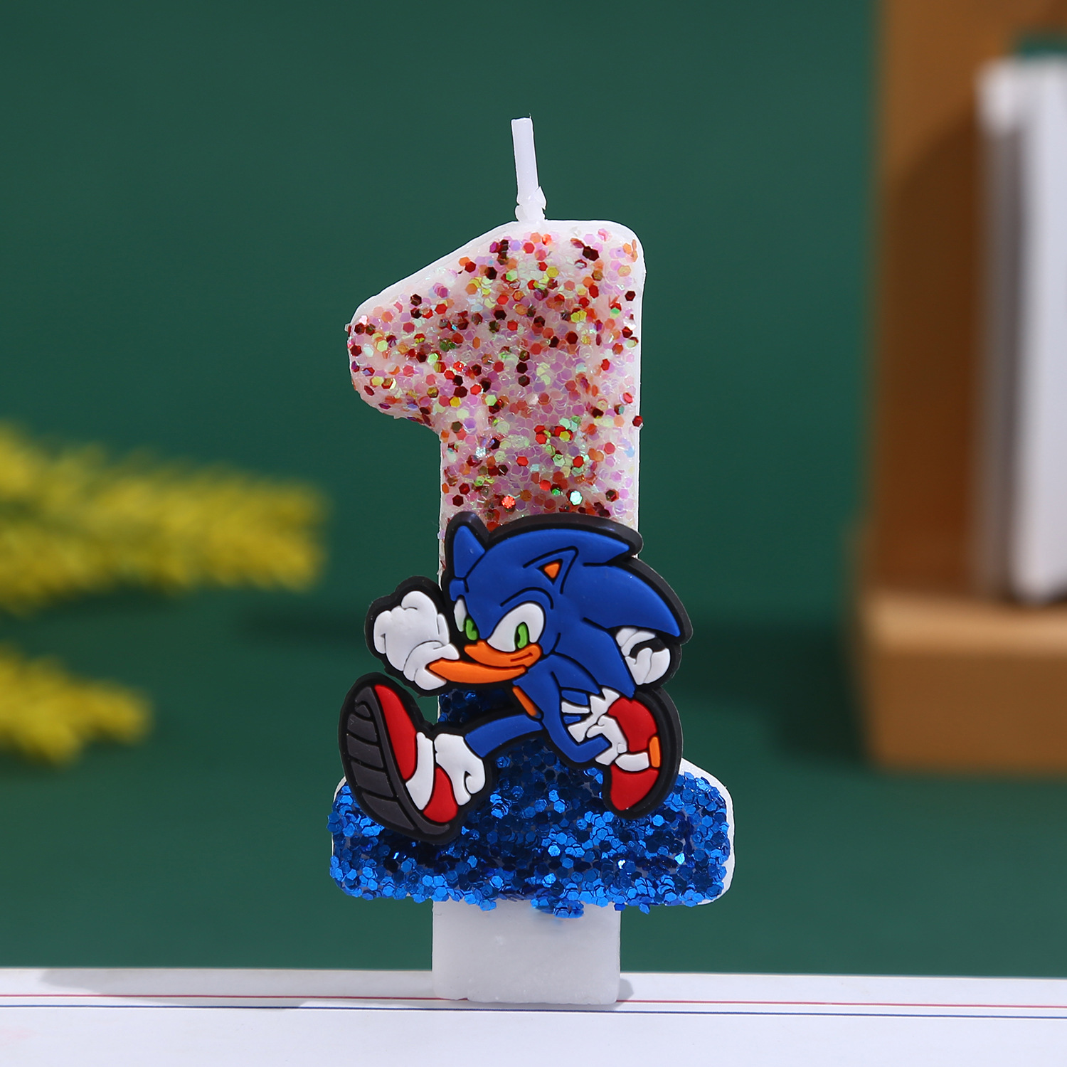 Blue Sonices Candle 0-9 Number - Party Games Baby Shower recensione e prezzo