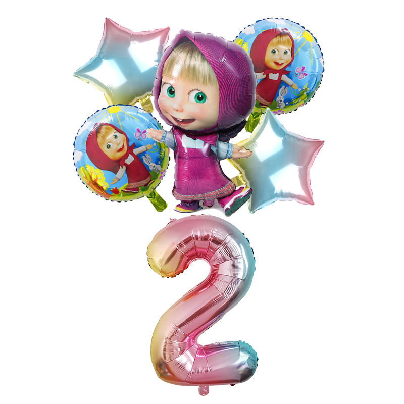 Mashas Bears Birthday Number B - Party Games Baby Shower recensione e prezzo