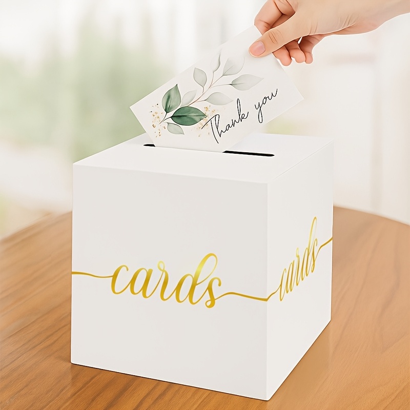 4pcs White Wedding Card with G - Party Games Baby Shower recensione e prezzo