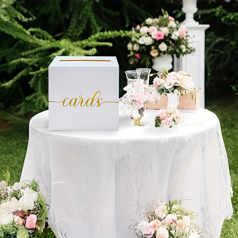 4pcs White Wedding Card with G - Party Games Baby Shower recensione e prezzo