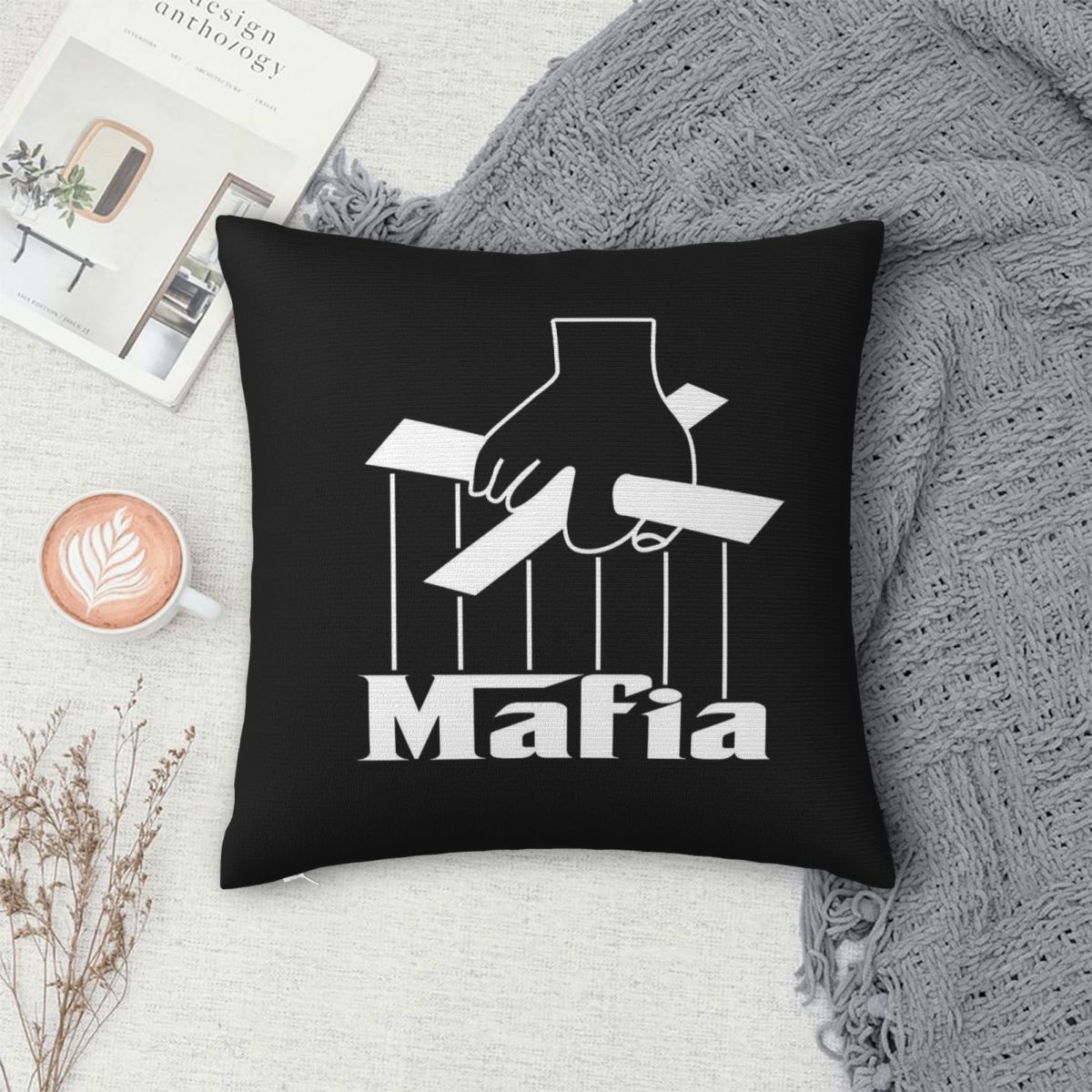 Mafia Party Game Square Pillow - Party Games Mafia recensione e prezzo