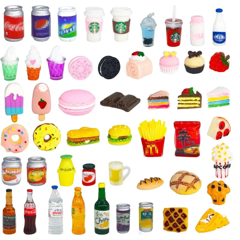 10Pcs Miniature Food Drink Bot - Party Games You Can Play recensione e prezzo