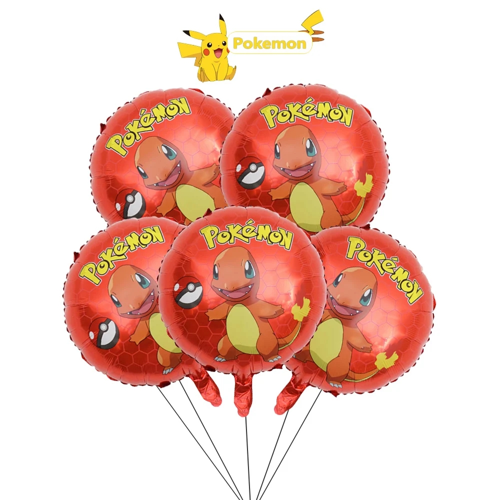 5pcs Pokemoned Cute Aluminum F - Party Games Baby Shower recensione e prezzo