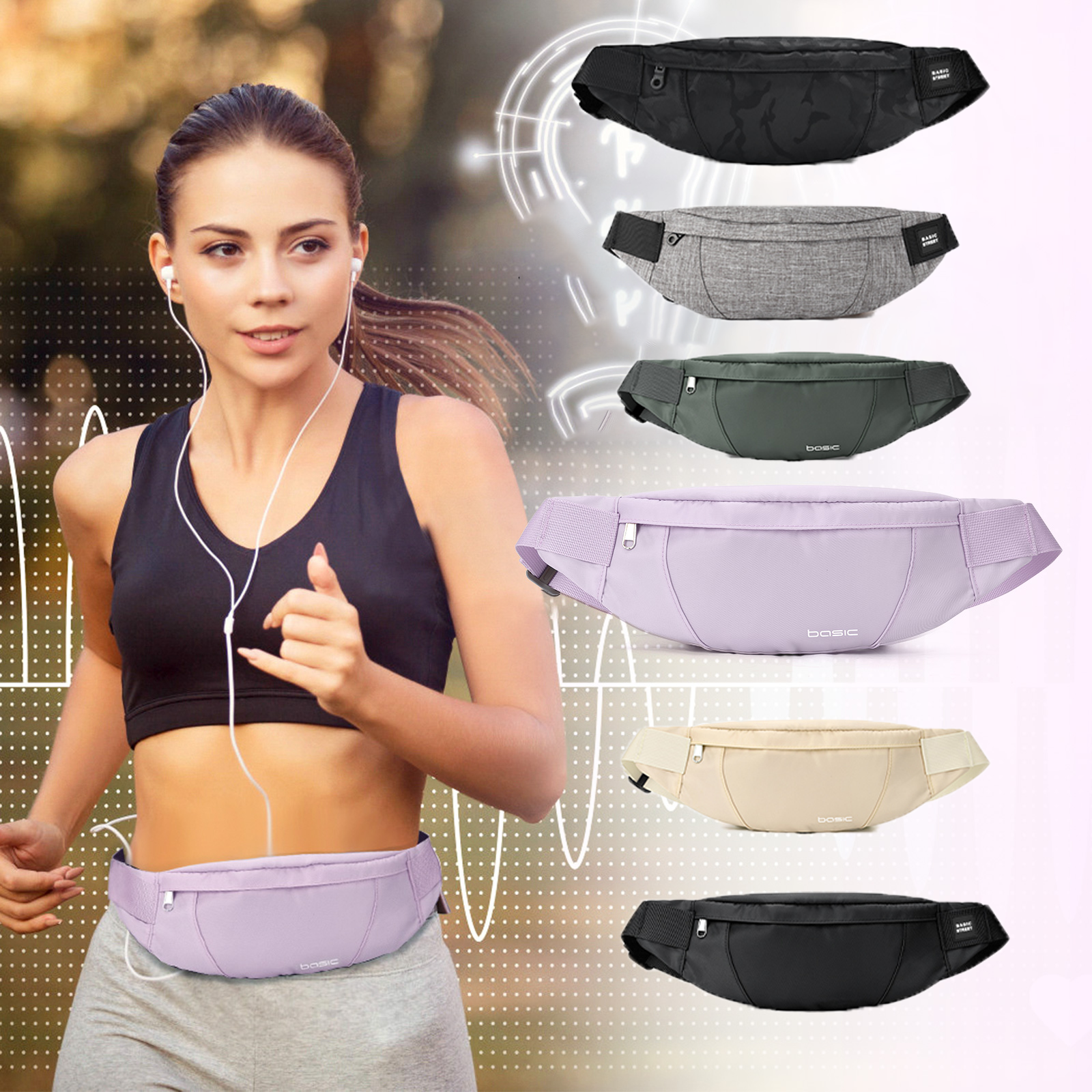Fashion Running Waist Bag Wate - Sack Race Bag recensione e prezzo