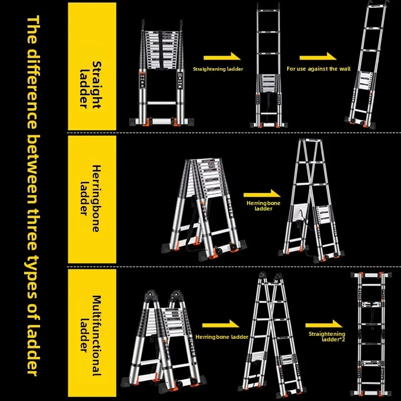 Telescopic ladder Aluminum all - Ladder Toss Set recensione e prezzo